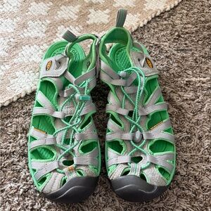 Green Keen Sandals
